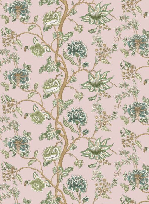 Harlequin Tapete Indienne - Blush/ Forest