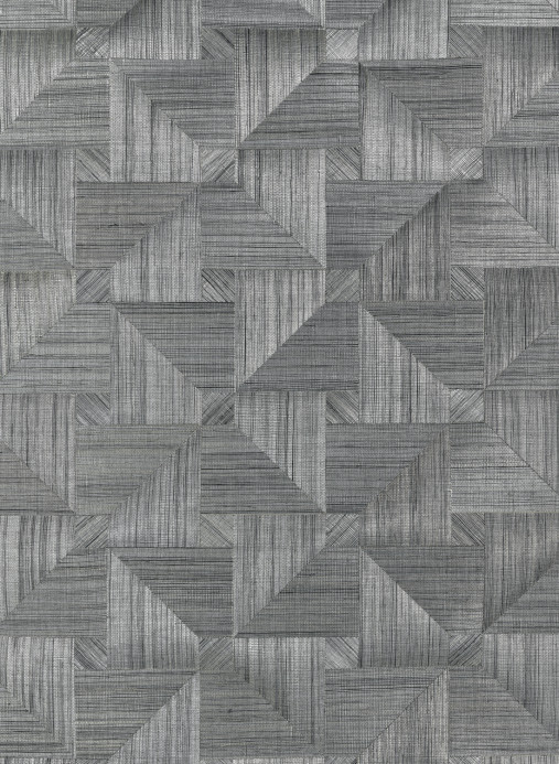 Thibaut Tapete Bali Weave - Black