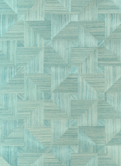 Thibaut Tapete Bali Weave - Seaglass