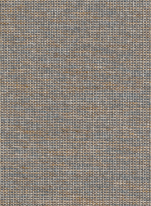 Thibaut Wallpaper Harrison - Blue and Tan