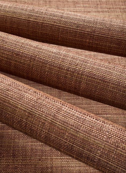 Thibaut Tapete Mackinac - Terracotta