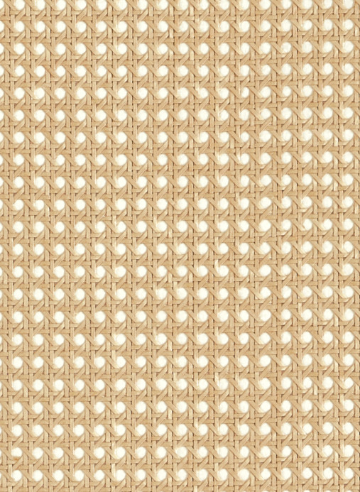 Thibaut Tapete Paper Rattan - Wheat