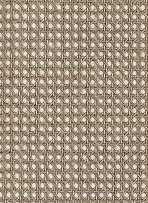 Thibaut Tapete Paper Rattan - Brown