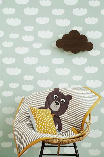 Tapete Cloud - Designtapete von Ferm Living