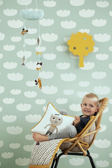 Tapete Cloud - Designtapete von Ferm Living