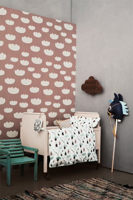 Tapete Cloud - Designtapete von Ferm Living