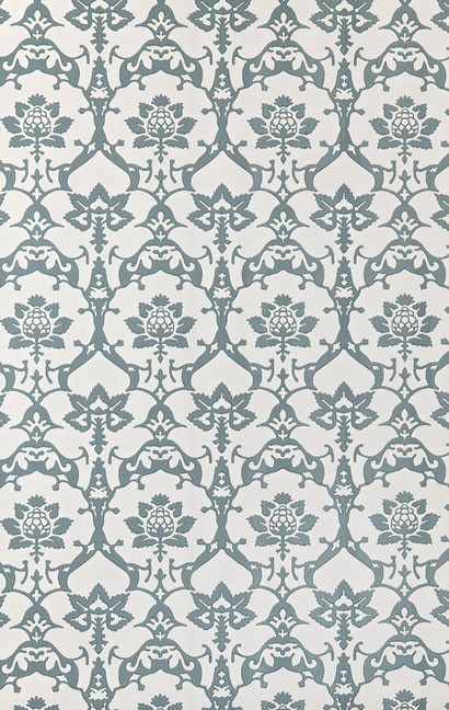 Brocade von Farrow & Ball - Pointing/ Oval Room Blue