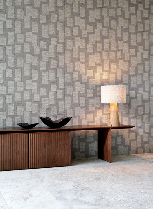 Essentials Wallpaper Esparto Africano - Beige Sapphire