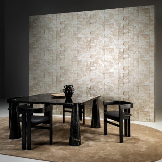 Arte International Tapete Gilded Heritage - Antique Silver
