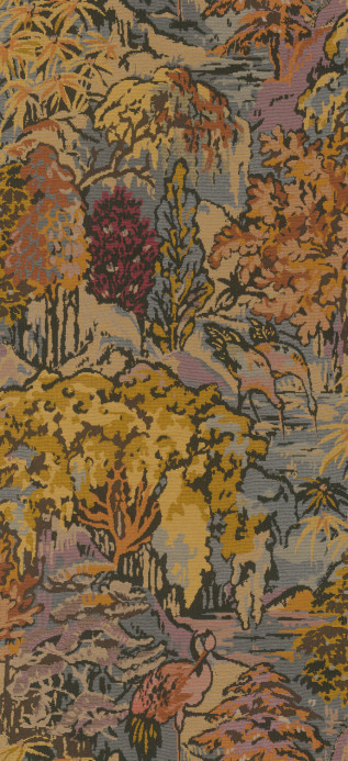 Arte International Wallpaper Riverbank - Autumn Gold