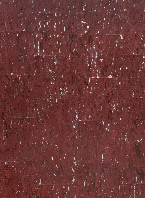 Arte International Wallpaper Alentejo Cork - Burgundy