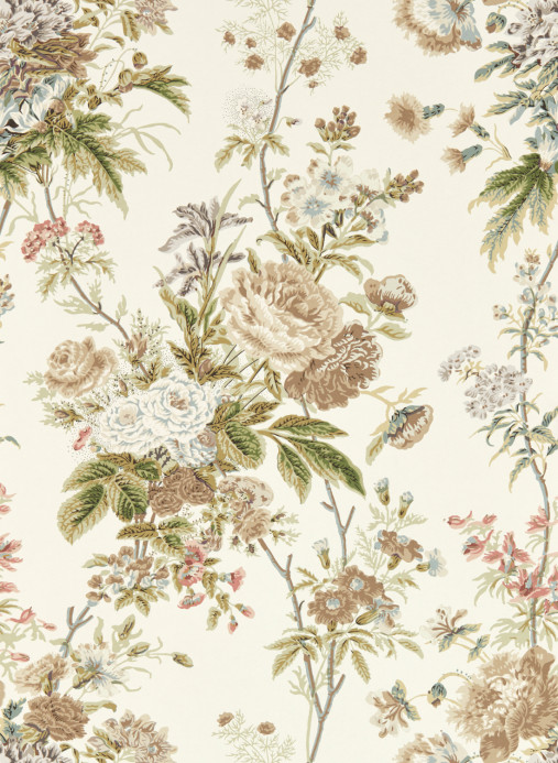 Sanderson Wallpaper Lakeland Paradis - Walnut