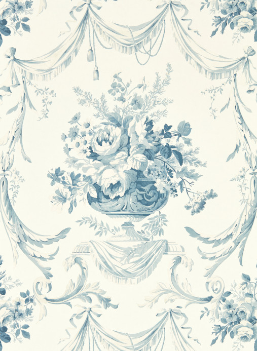 Sanderson Wallpaper Andromedas Cup - Olympic Blue