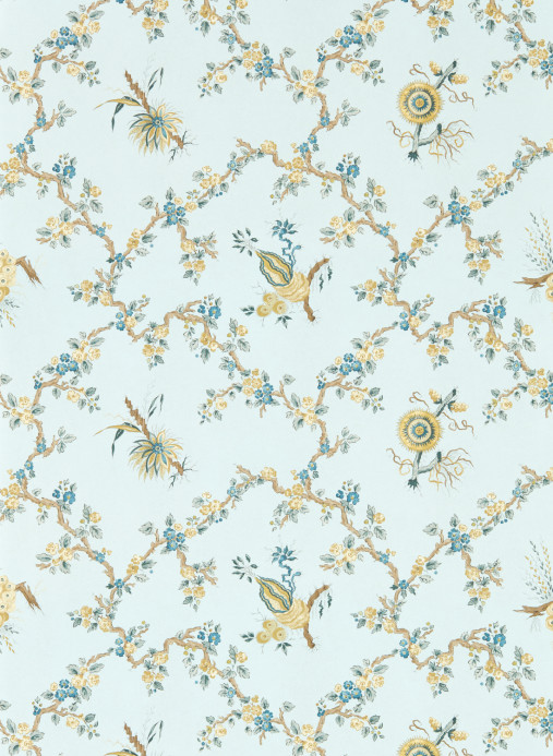 Sanderson Wallpaper Trelliage - Primrose/ Danbury