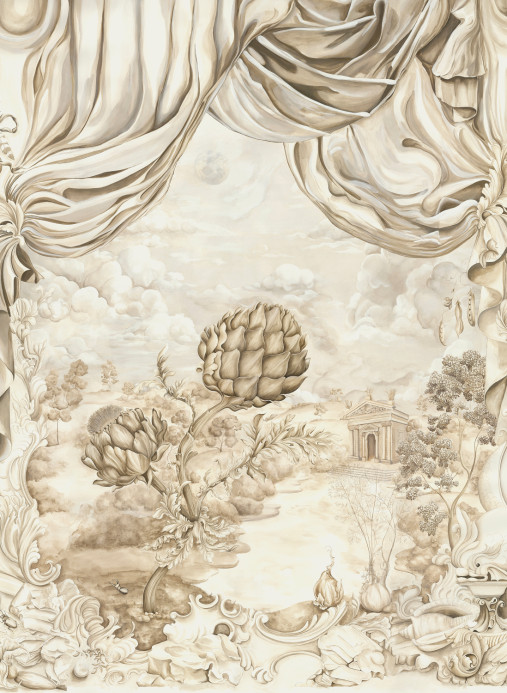 Sanderson Papier peint panoramique Pygmalion - Alabaster