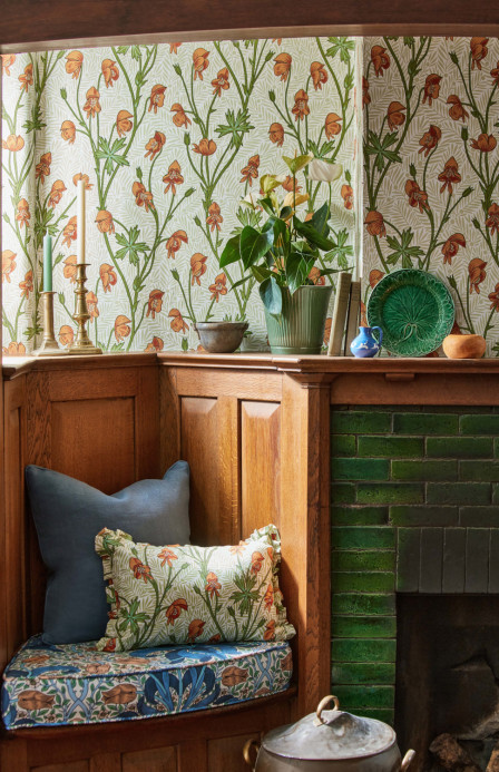 Morris & Co Wallpaper Monkshood