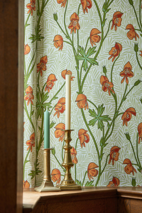 Morris & Co Wallpaper Monkshood