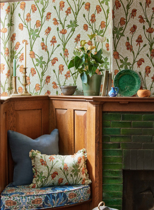 Morris & Co Wallpaper Monkshood