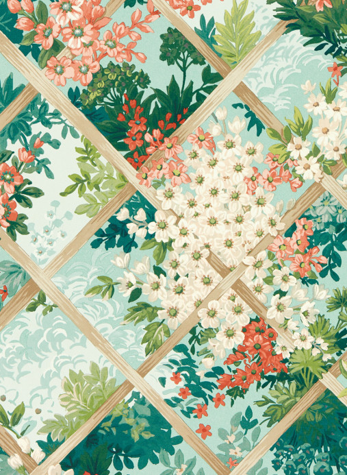 Clarke & Clarke Wallpaper Maymont - Seaglass