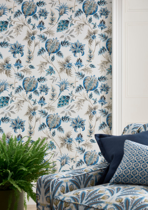 Clarke & Clarke Wallpaper Sizergh - Denim