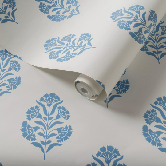 Clarke & Clarke Wallpaper Standen - Denim