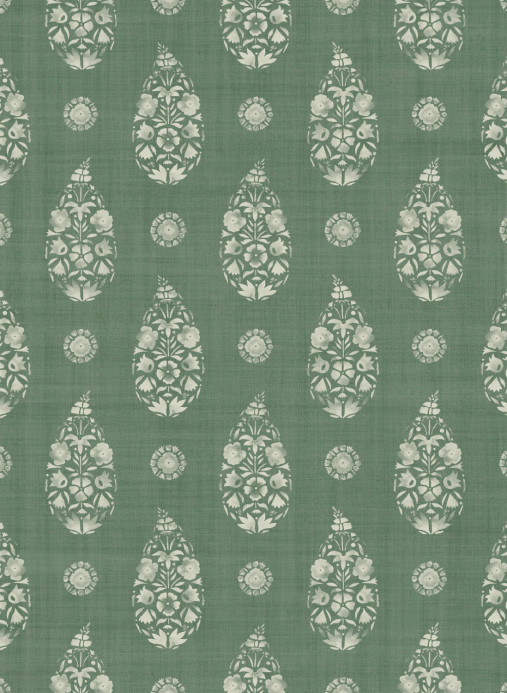 Coordonne Wallpaper Paisley - Emerald