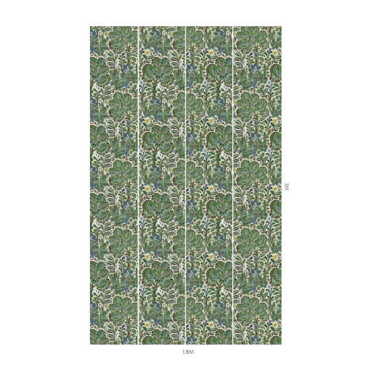 House of Hackney Tapete Moon Garden - Verde