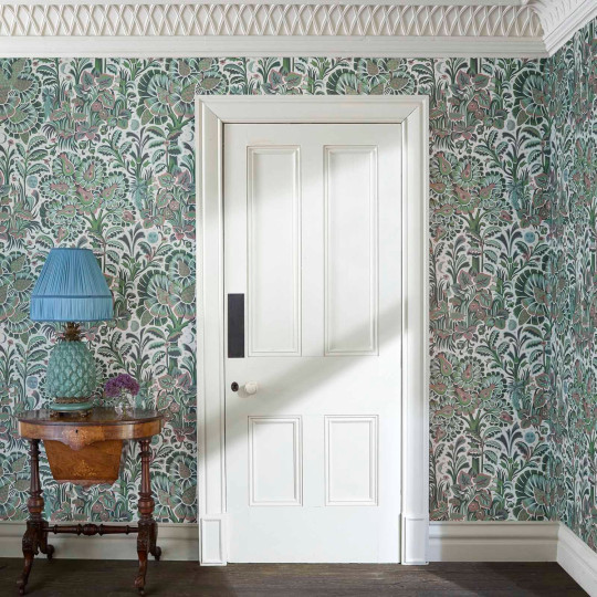 House of Hackney Wallpaper Moon Garden Magna - Tourmaline
