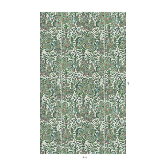 House of Hackney Wallpaper Moon Garden Magna - Tourmaline