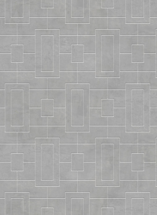 Coordonne Tapete Fretwork - Concrete