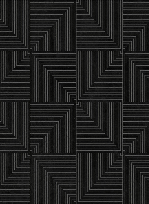 Coordonne Wallpaper Tetragonal - Slate
