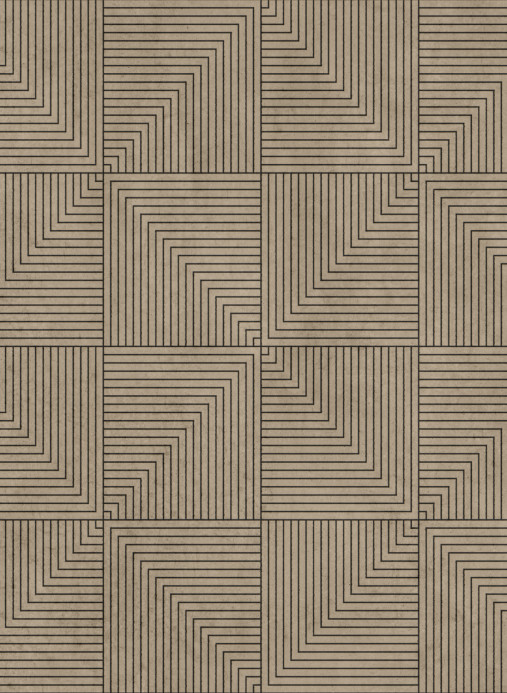 Coordonne Wallpaper Tetragonal - Mole