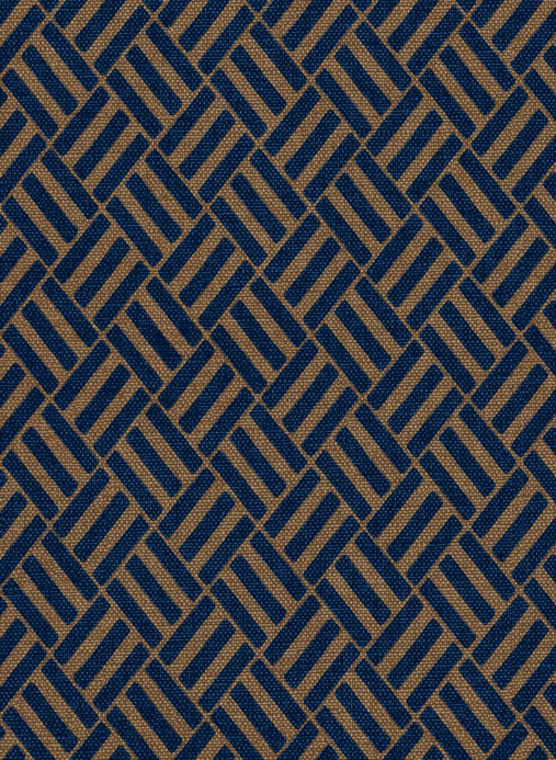 Coordonne Wallpaper Crosshatch - Ultramarine