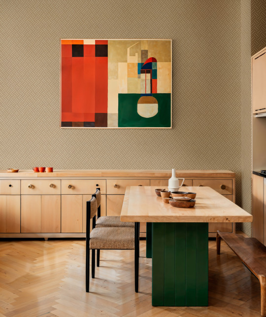 Coordonne Wallpaper Crosshatch - Sand