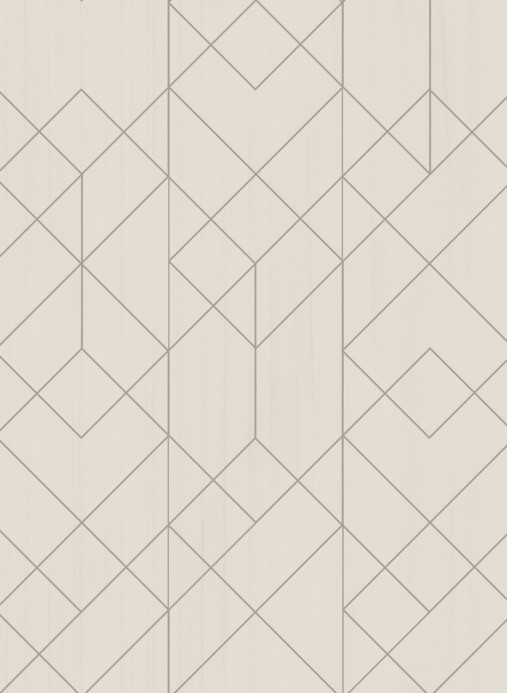 Coordonne Papier peint Rhombohedral - Cotton