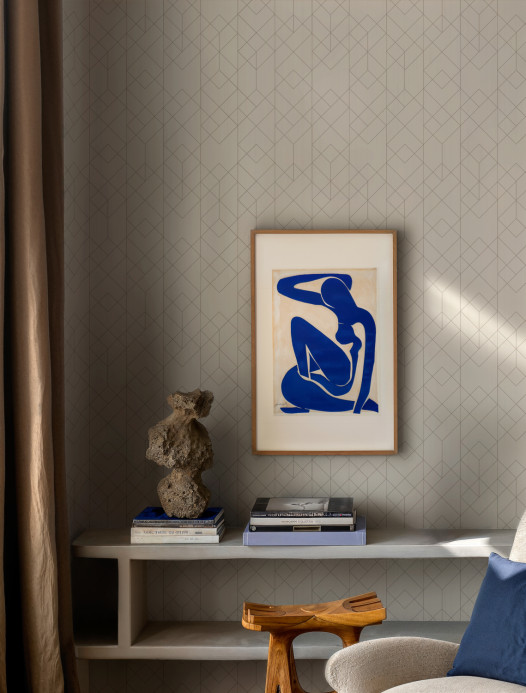 Coordonne Papier peint Rhombohedral