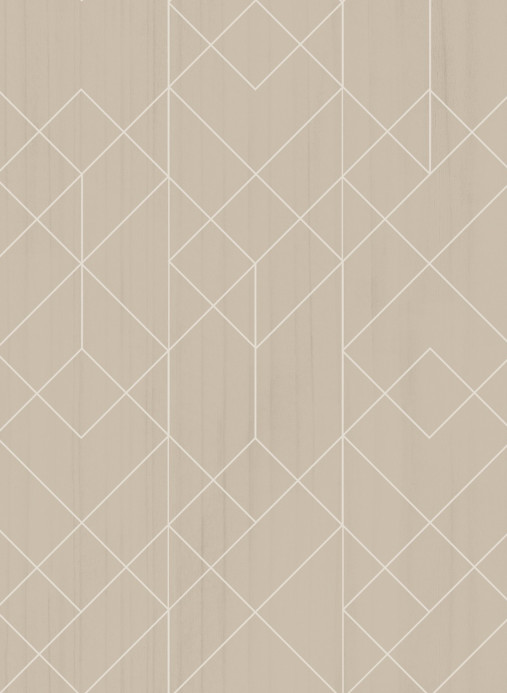 Coordonne Wallpaper Rhombohedral - Stone
