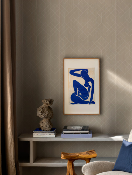 Coordonne Papier peint Rhombohedral