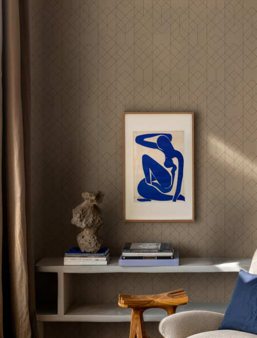 Coordonne Papier peint Rhombohedral