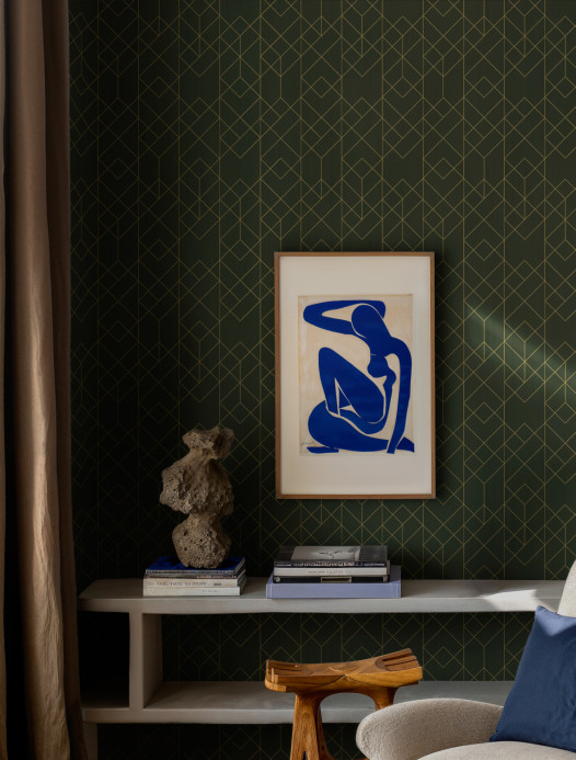 Coordonne Papier peint Rhombohedral