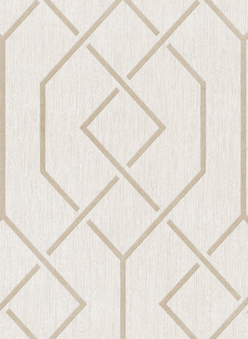 Coordonne Tapete Trellis - Cotton