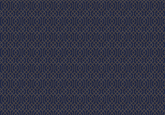 Coordonne Wallpaper Trellis - Ultramarine