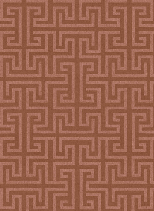 Coordonne Wallpaper Maze - Redwood