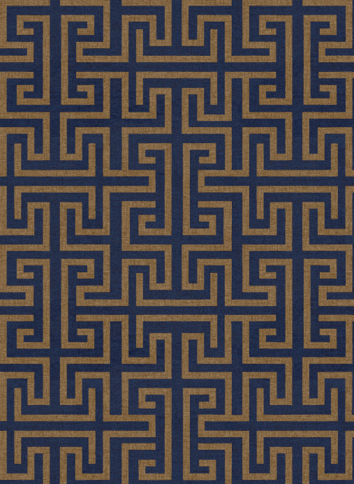 Coordonne Carta da parati Maze - Ultramarine