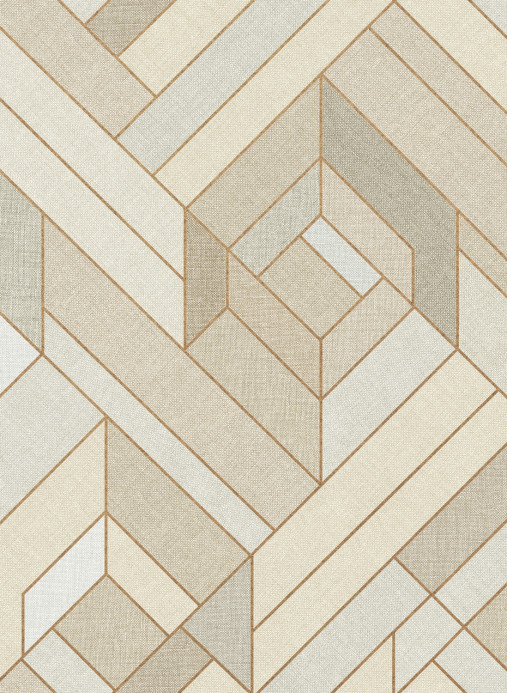 Coordonne Wallpaper Hexagonal - Cotton