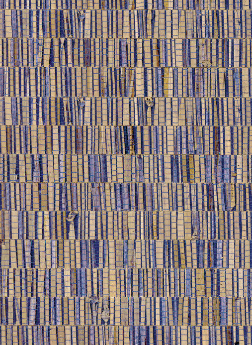 Arte International Papier peint Fringe - Blue/ Stone