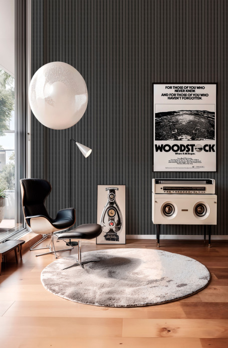 Coordonne Carta da parati 3D Decibel - Ash