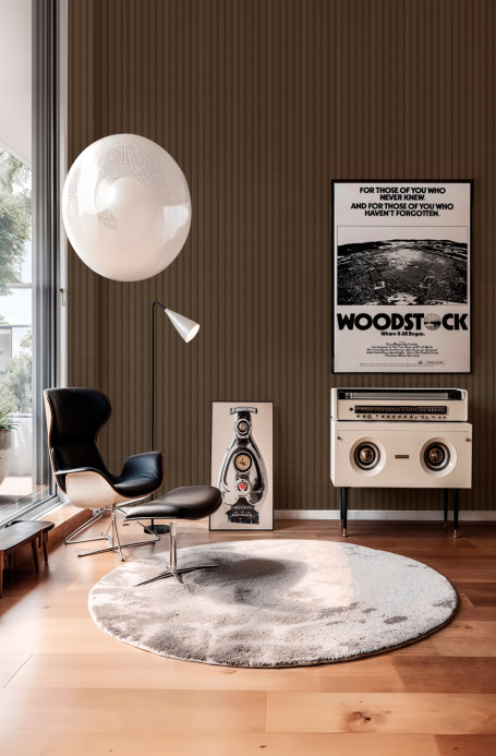 Coordonne Carta da parati 3D Decibel - Silver