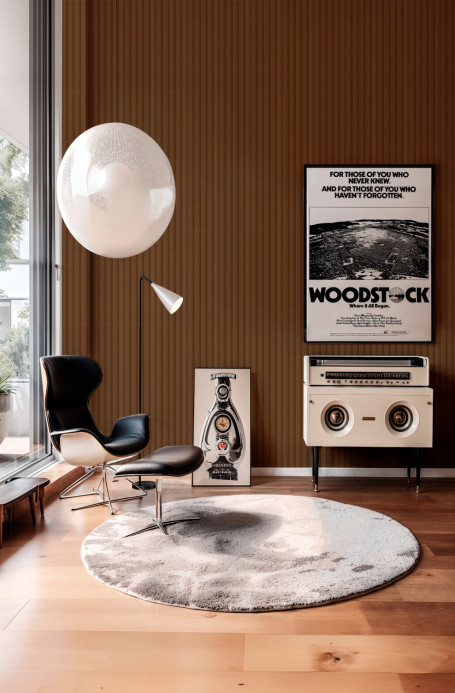 Coordonne Carta da parati 3D Decibel - Chocolate