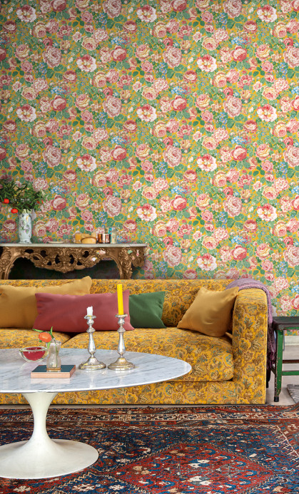 Jannelli & Volpi Wallpaper Grande Rose